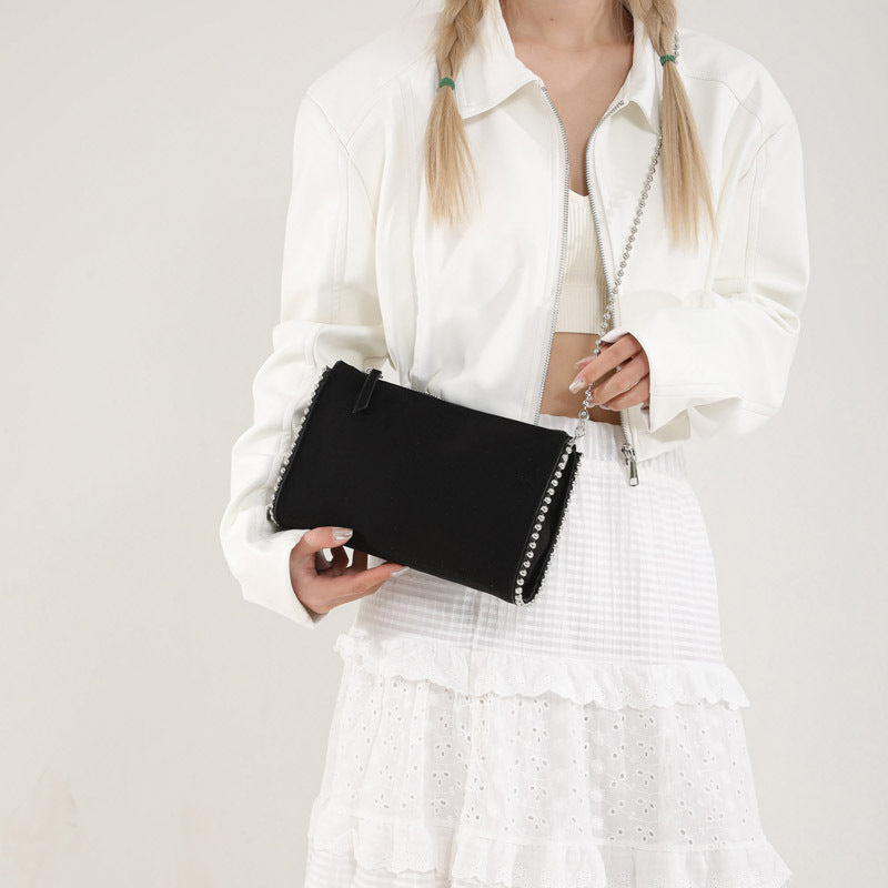 Fashion Simple Shoulder Crossbody Chain Bag