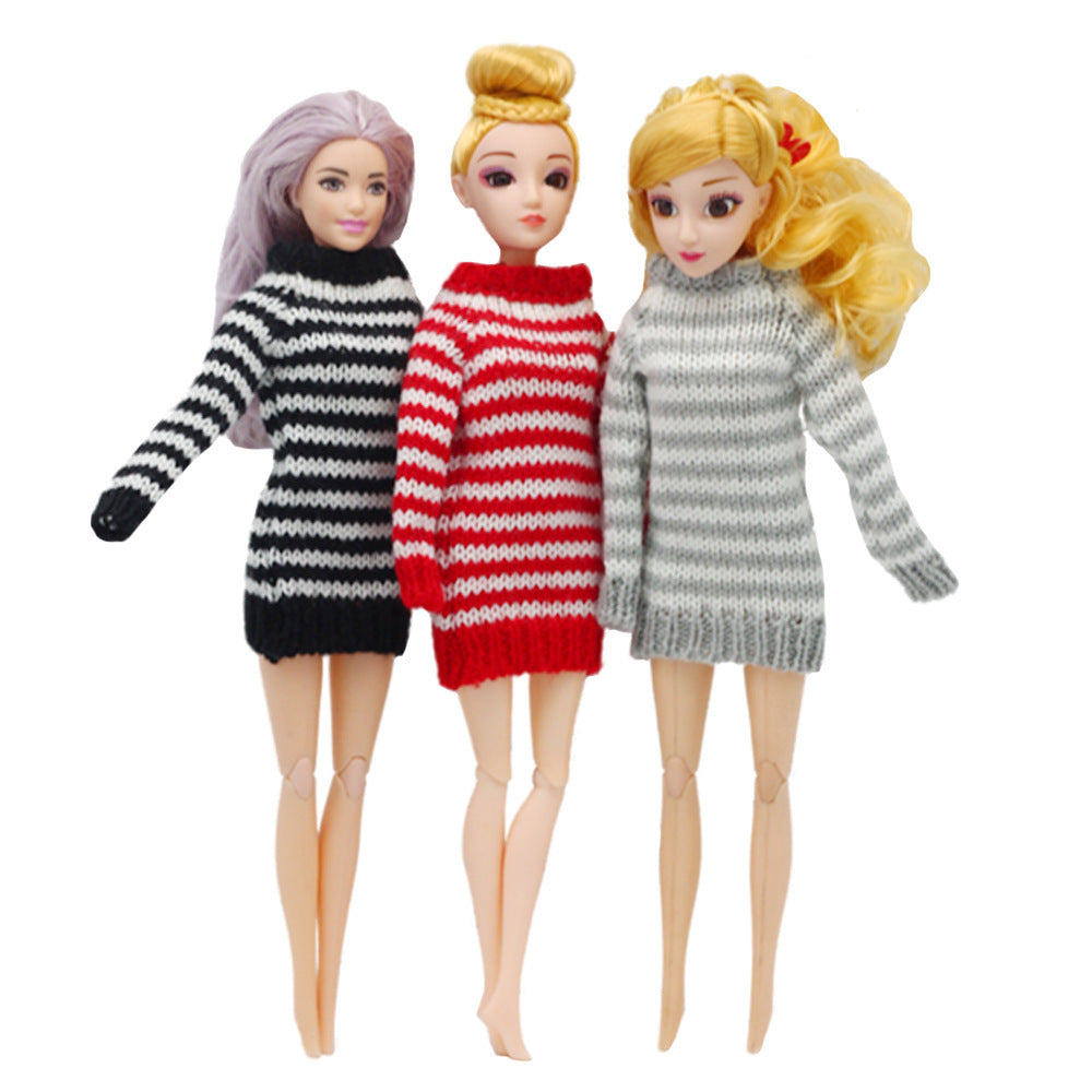 30cm Doll Fashion Accessories Knitted Sweater