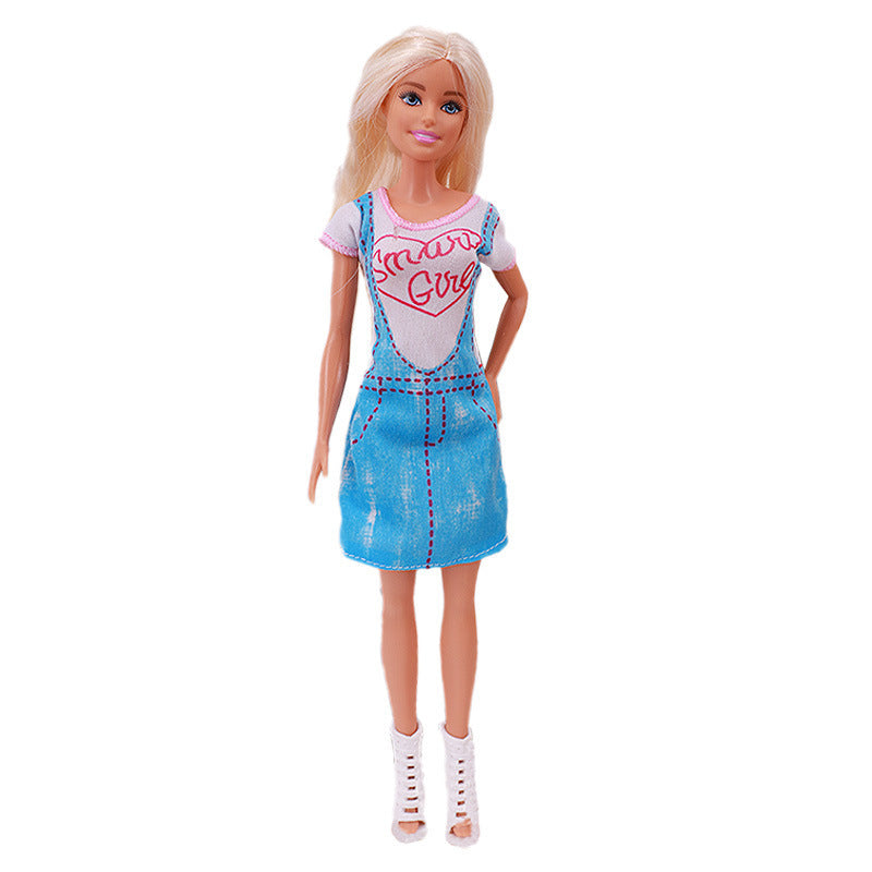 30cm Doll Makeover Clothes Fashion Toys