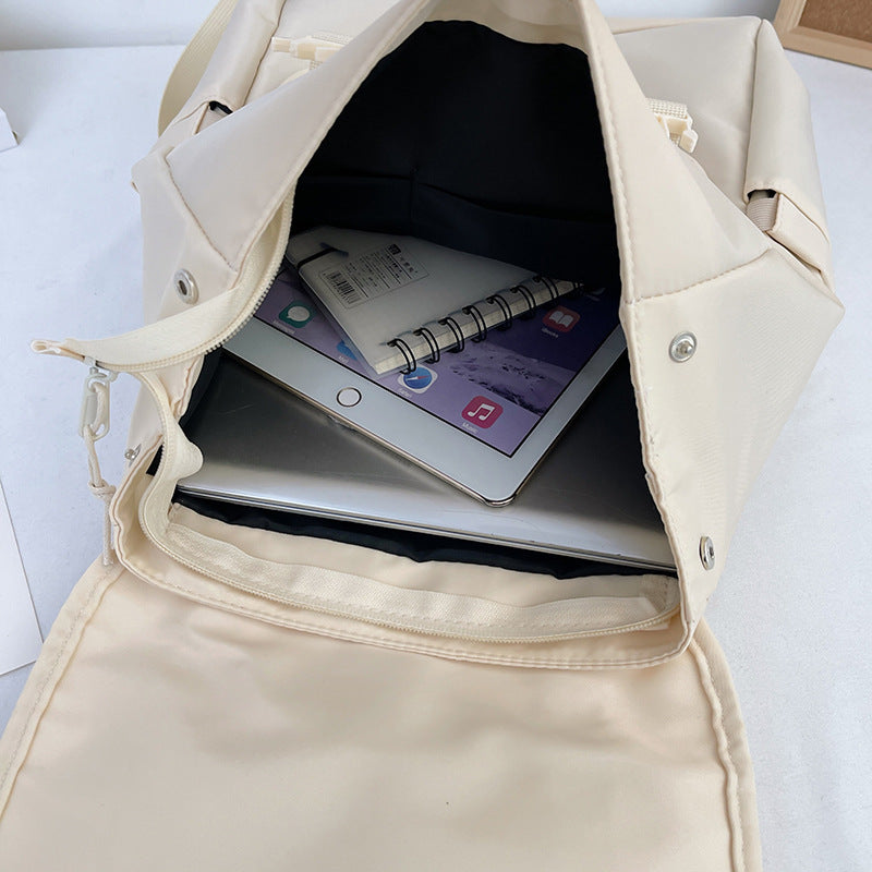 Women's Fashion Simple Large Capacity Schoolbag