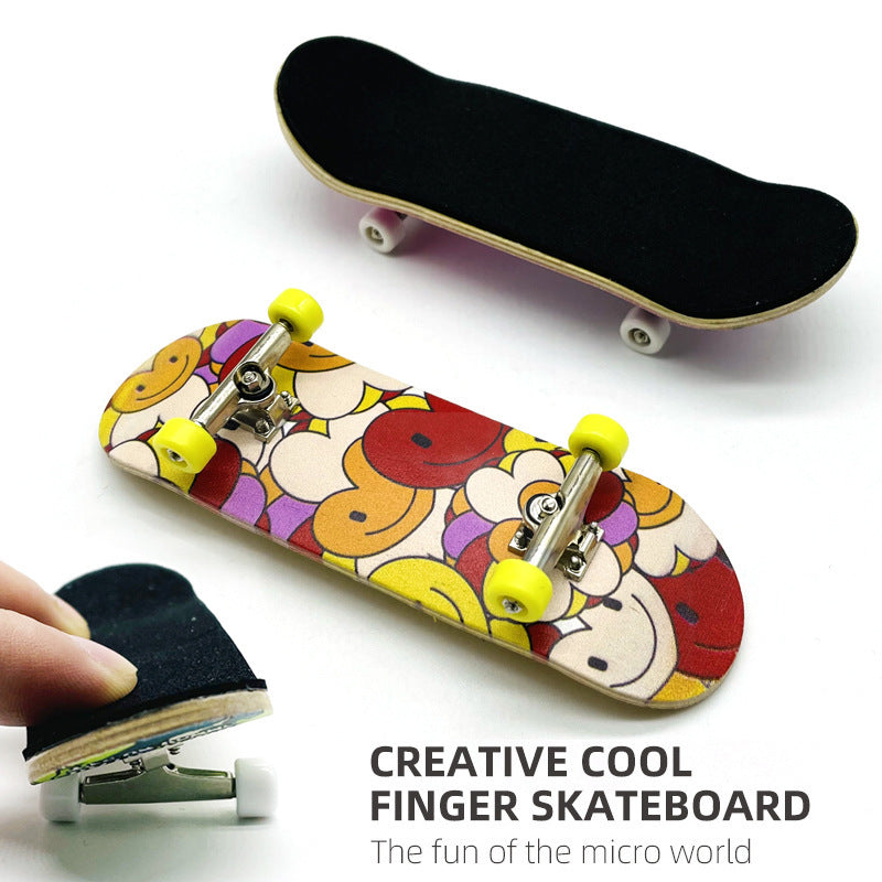 Finger Skateboard Maple Board Pieces Fingertip Creative Gifts