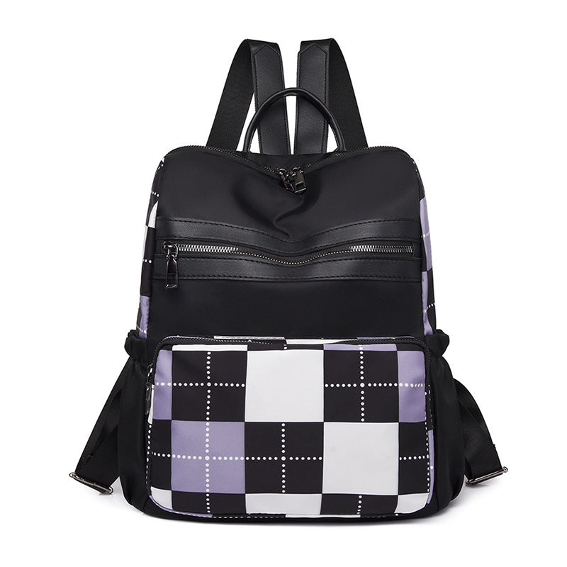 Fashion Ladies Oxford Cloth Casual Backpack