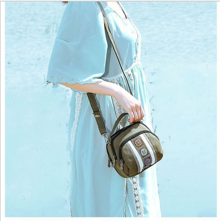 Messenger Fashion Canvas Shoulder Bag