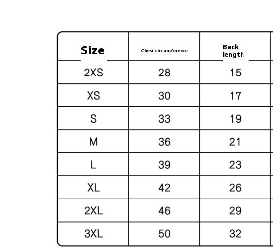 Japanese And Korean Fashion Pet Clothes Clothing