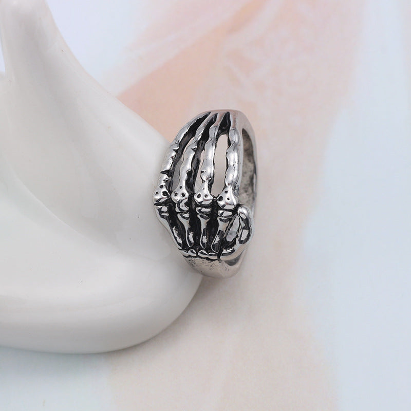 Accessories Fashion Creative Skull Claw Ring