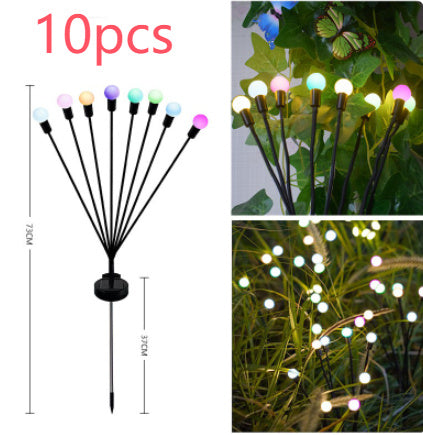 LED Pneumatic Firefly Ground Plug-in Lamp