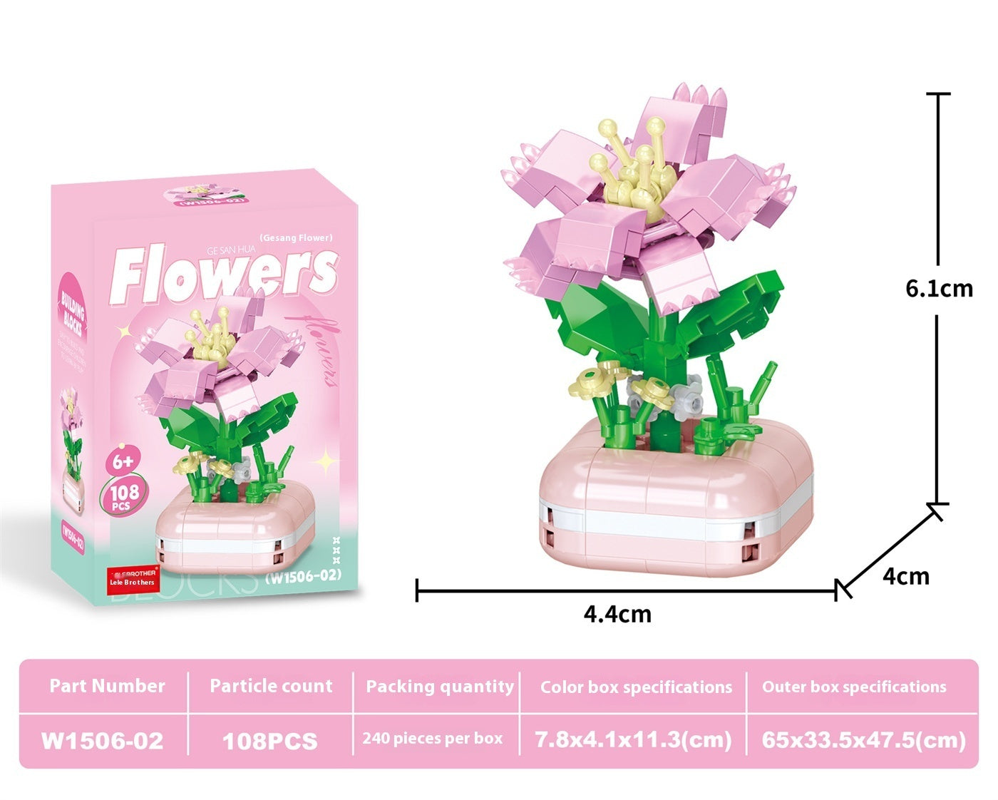 Educational Assembling Toy Ornaments Gifts