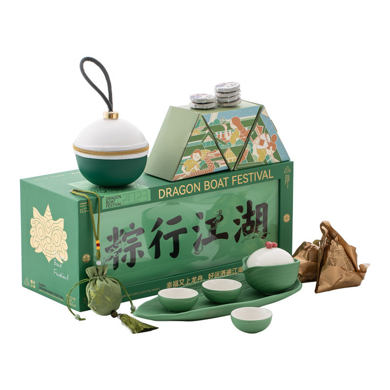Dragon Boat Festival Style Teaware Gifts Suit