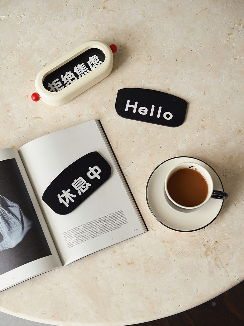 Wooden Mood Card Creative Gifts Household Decorations