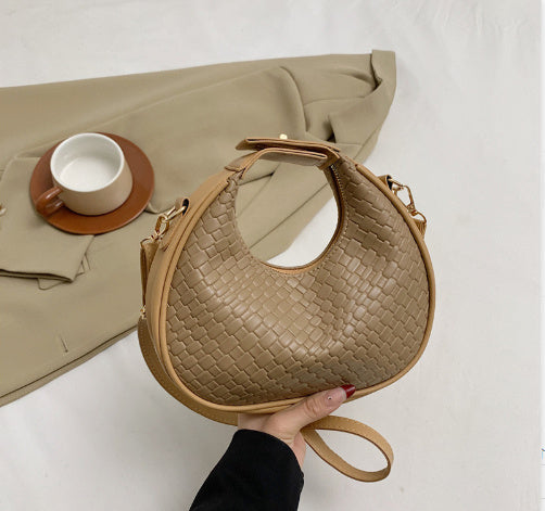 Crescent Shoulder Simple Fashion Handbag