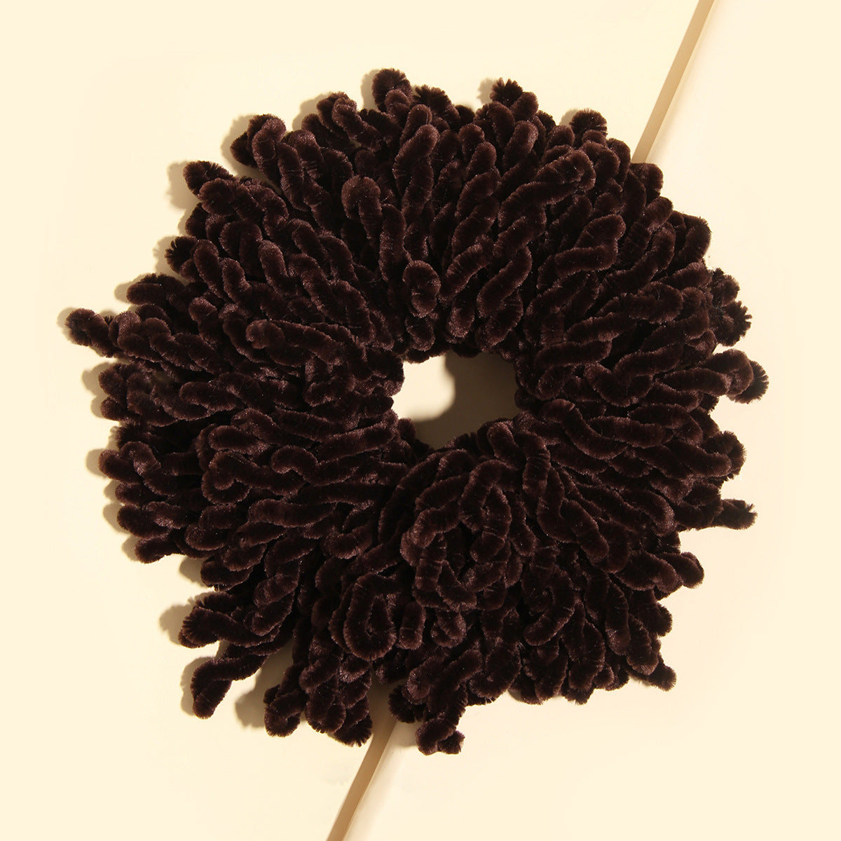 Women's Fashion Gold Velvet Ethnic Hair Accessories