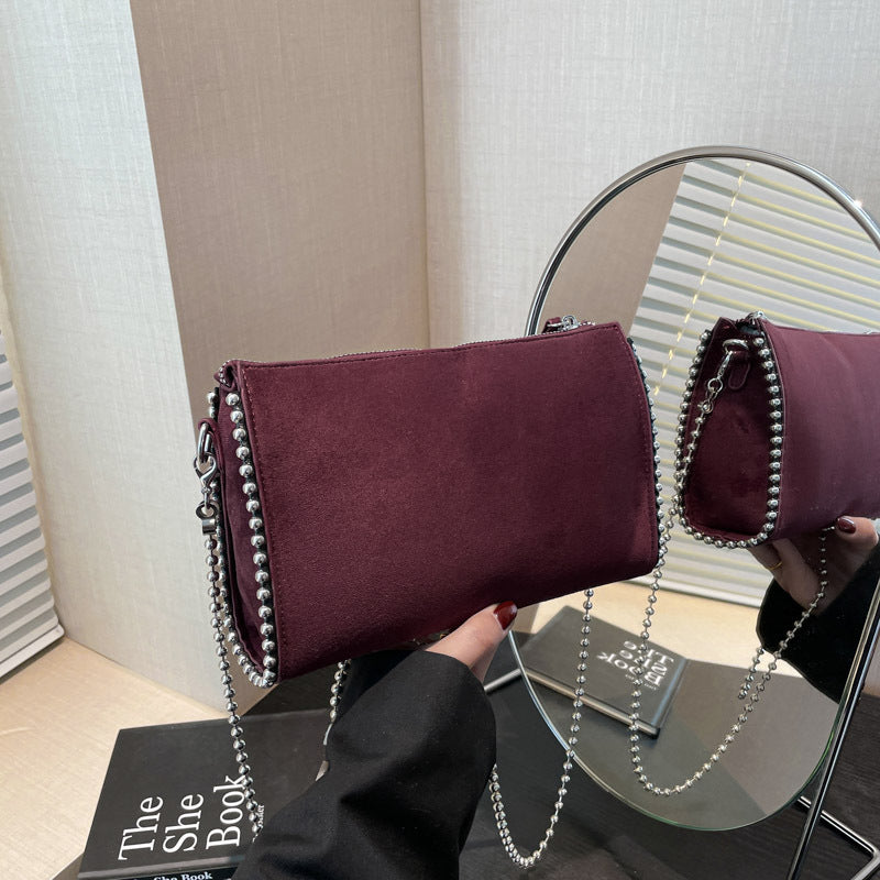 Fashion Simple Shoulder Crossbody Chain Bag