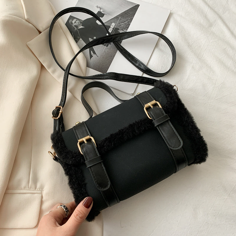 Plush Women's Crossbody Handbag Fashion