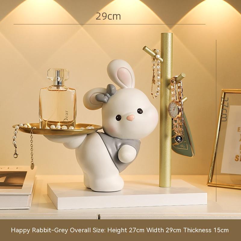 Lucky Cat Resin Crafts Storage Gifts Home Decoration