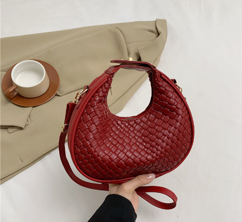 Crescent Shoulder Simple Fashion Handbag