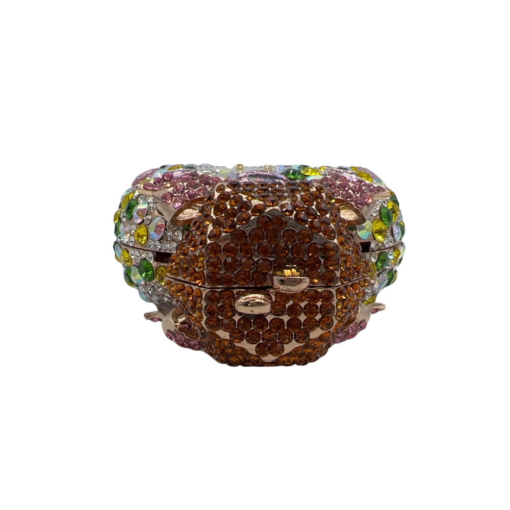 Women's Fashion Banquet Full Diamond Clutch