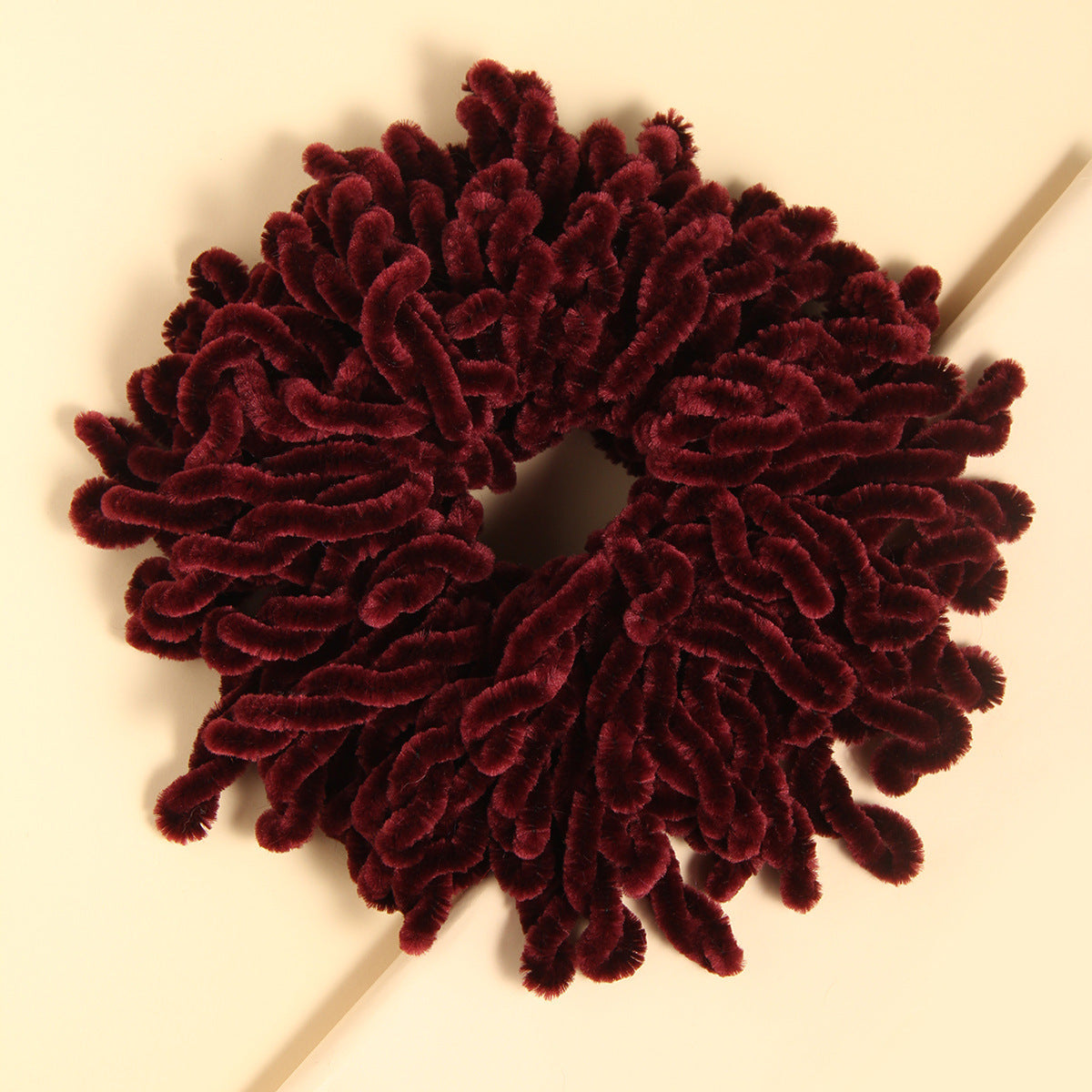 Women's Fashion Gold Velvet Ethnic Hair Accessories