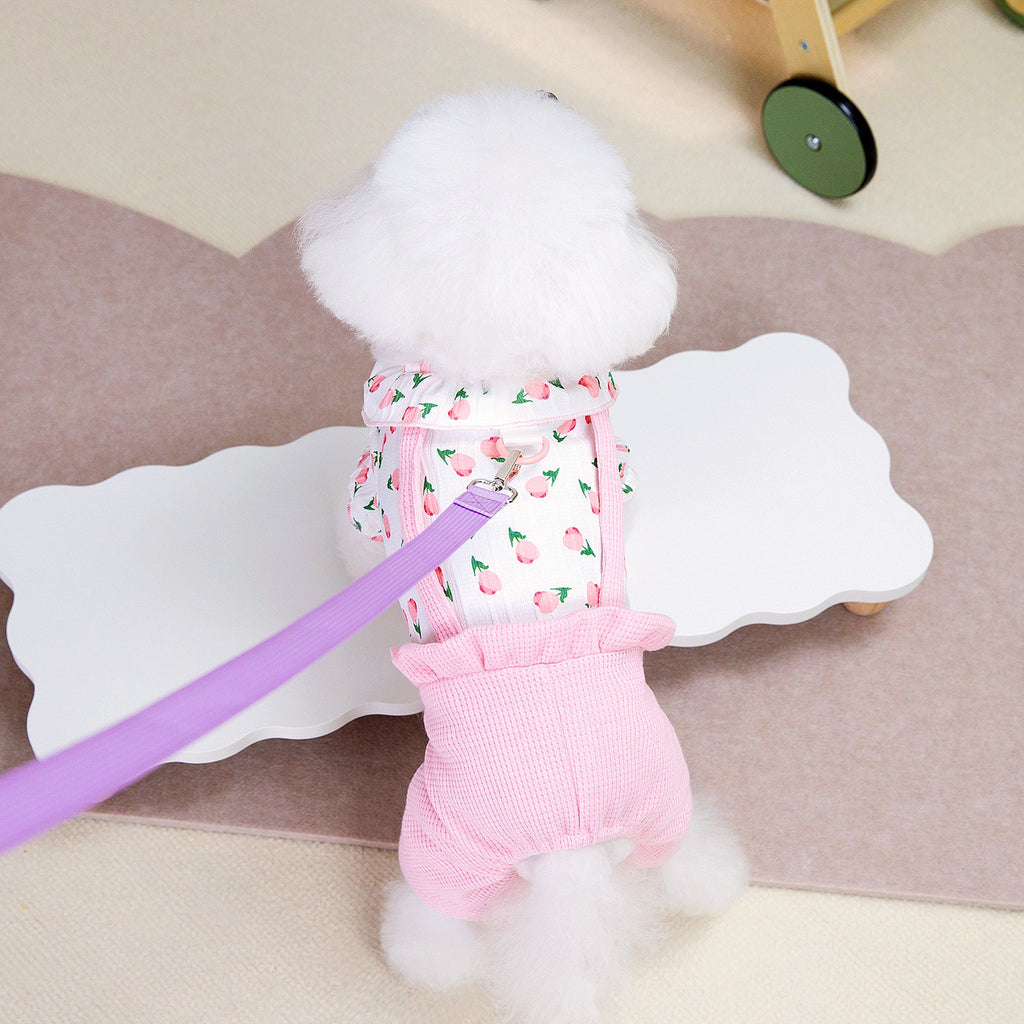Fashion Personalized Floral Dog Clothes