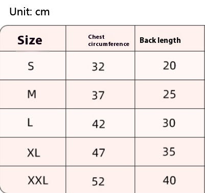 Fashion Waffle Small Dog Clothes Short Sleeve