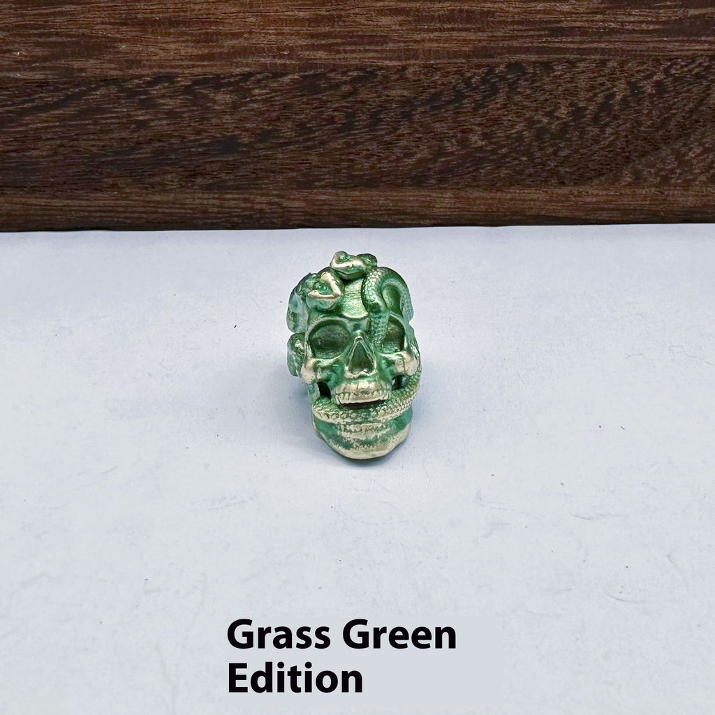 Fashion Double Snake Skull Pendant Accessories